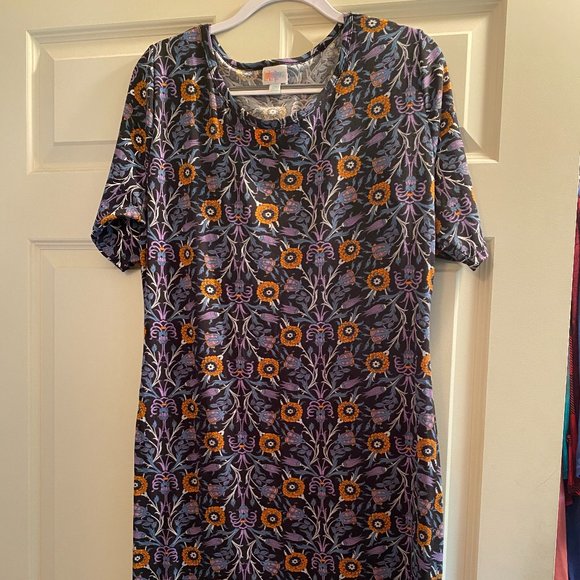 LULAROE Julia Dress Size 2XL - Picture 1 of 4